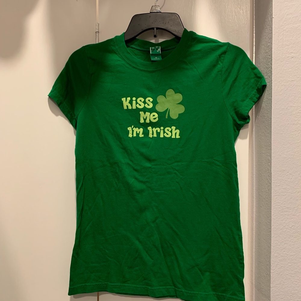 Kiss Me I’m Irish Woman’s T-Shirt